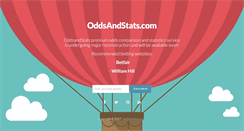 Desktop Screenshot of oddsandstats.com